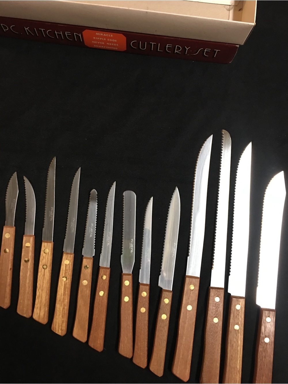 13 piece kitchen cutlery set